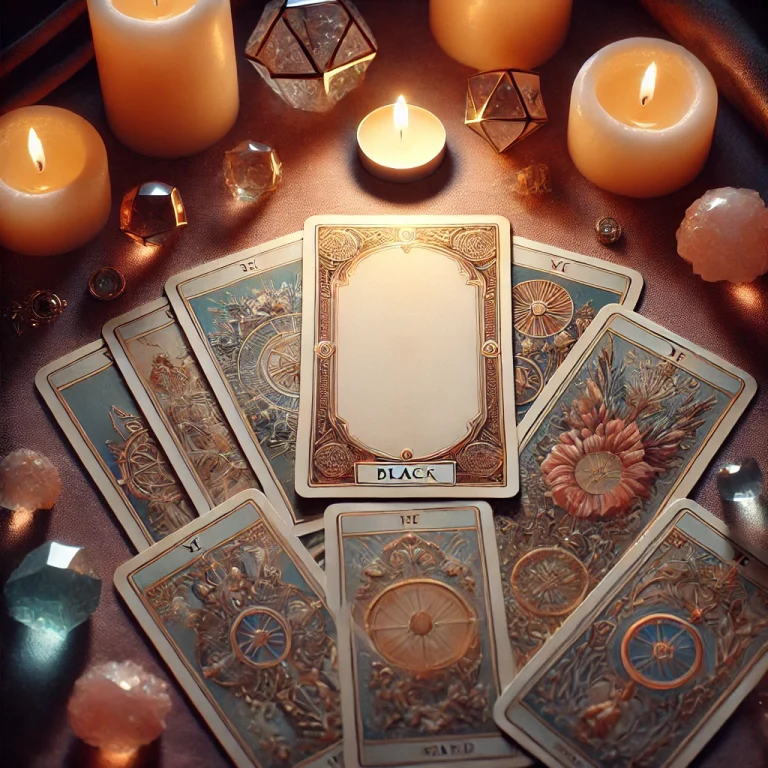 Cuál es el Papel de las Cartas en Blanco en Algunos Mazos de Tarot